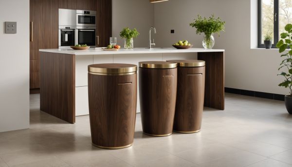 Poubelles en bois : la touche design pour votre espace