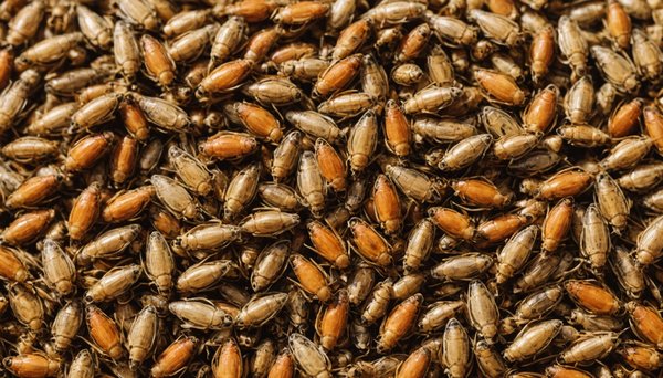 Les bienfaits des insectes séchés pour nourrir vos poules